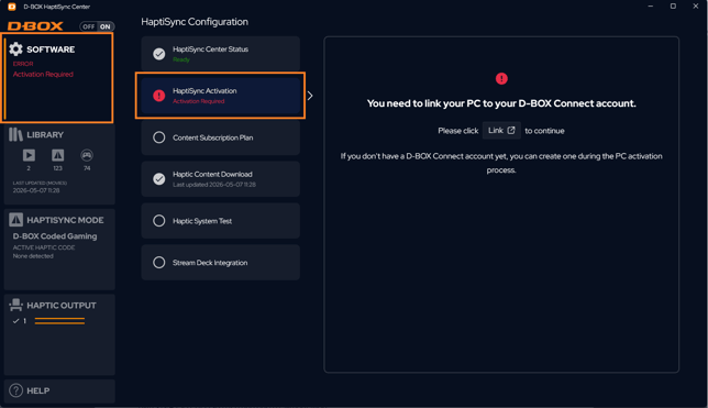ACTIVATION Tab 2